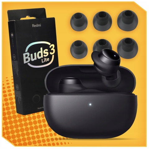 Xiaomi Redmi Buds 3 Lite - Bezprzewodowe Słuchawki Sportowe Bluetooth 5.2
