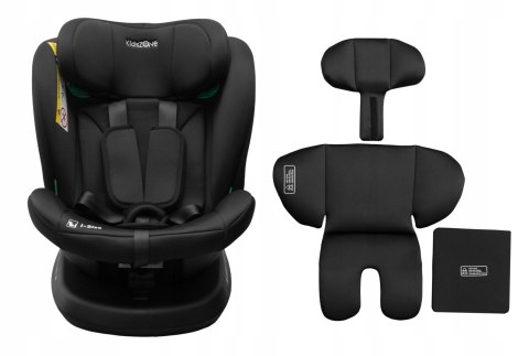 Fotelik Obrotowy 360° Isofix I-Size 0-36 Kg Z Memory Foam Rosnący 40-150 Cm