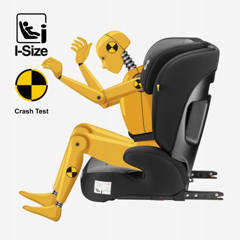 Fotelik Samochodowy Dziecięcy 2W1 Isofix I-Size 100-150Cm Ochrona Boczna