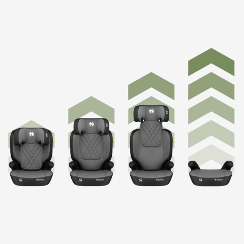 Fotelik Samochodowy Dziecięcy 2W1 Isofix I-Size 100-150Cm Ochrona Boczna