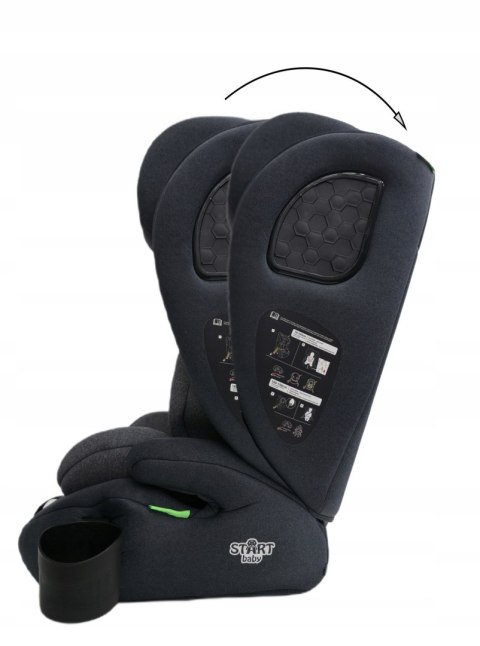 Fotelik Samochodowy I-Size Next 9-36Kg 5-Pkt, Wkładki, Podstawka, Uchwyt