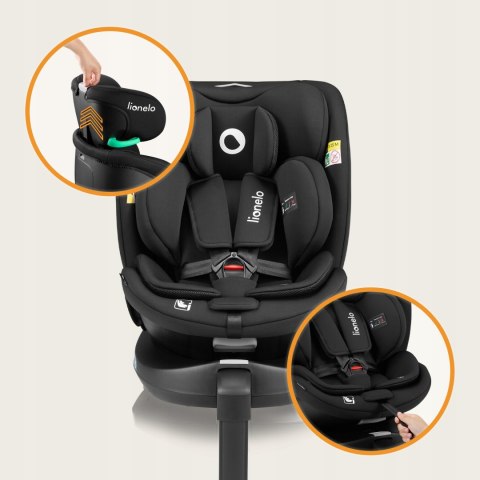 Fotelik Samochodowy Lionelo I-Size 40-150Cm, 360° Easyturn, Isofix