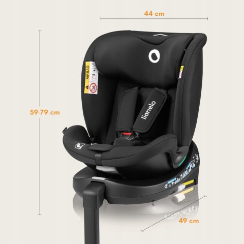 Fotelik Samochodowy Lionelo I-Size 40-150Cm, 360° Easyturn, Isofix