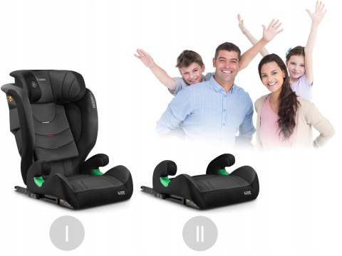 Fotelik Samochodowy Louis Soft I-Size Isofix 15-36Kg Bezpieczny 12Zagłówek