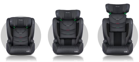 Fotelik Samochodowy Louis Soft I-Size Isofix 15-36Kg Bezpieczny 12Zagłówek
