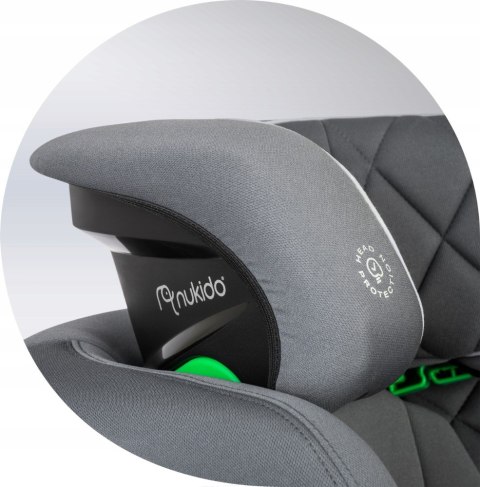 Fotelik Samochodowy Nukido Louis Isofix 15-36Kg 12-Stopniowa Reg.Zagłówka