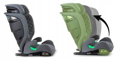Fotelik Samochodowy Nukido Louis Isofix 15-36Kg 12-Stopniowa Reg.Zagłówka