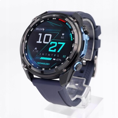 Męski Smartwatch 1.43 Amoled Z Gps, Dyktafonem I Wodoodpornością, 860Mah