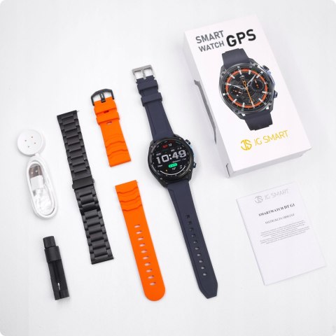 Męski Smartwatch 1.43 Amoled Z Gps, Dyktafonem I Wodoodpornością, 860Mah