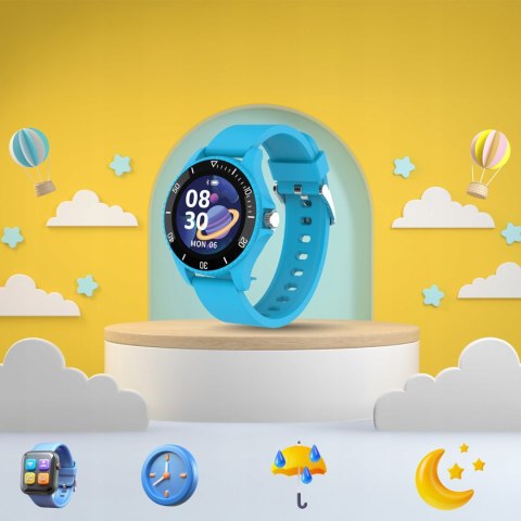 Smartwatch Dla Dzieci Mxsw-210: Monitor Aktywności, Ip68, Rodzicielski