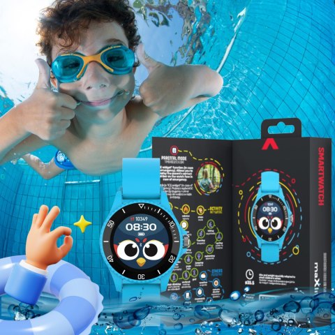 Smartwatch Dla Dzieci Mxsw-210: Monitor Aktywności, Ip68, Rodzicielski