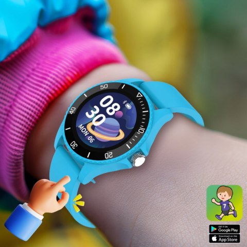 Smartwatch Dla Dzieci Mxsw-210: Monitor Aktywności, Ip68, Rodzicielski