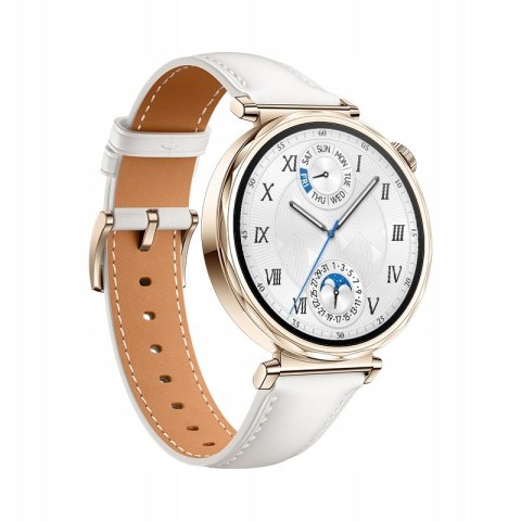 Smartwatch Huawei Watch Gt 5 Classic 41Mm Biało-Złoty, Amoled, Nfc, 7 Dni