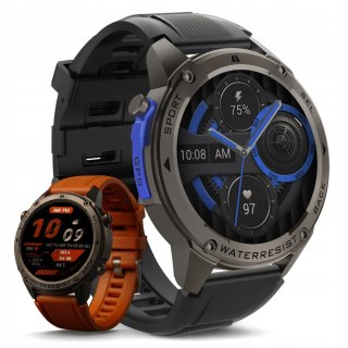Smartwatch Męski Super Amoled 1,43 Cala Gps L1/L5 5Atm Menu Pl 180 Trybów