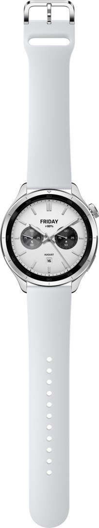 Smartwatch Xiaomi Watch S4 Srebrny, 1,43-Amoled, Bluetooth 5.3, 15 Dni