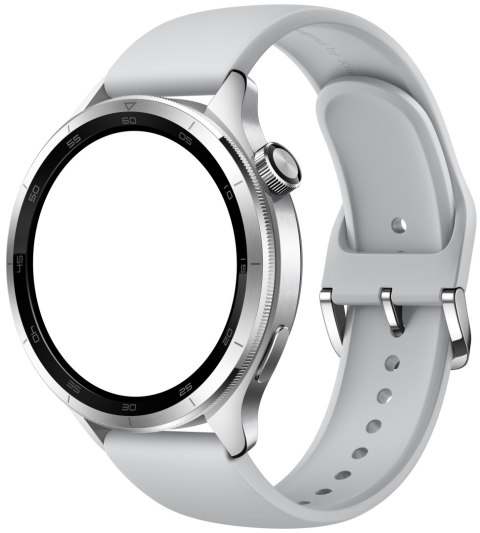 Smartwatch Xiaomi Watch S4 Srebrny, 1,43-Amoled, Bluetooth 5.3, 15 Dni
