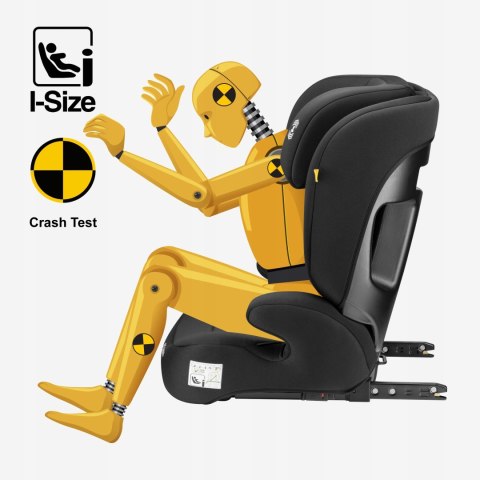 Fotelik Dziecięcy 2W1 I-Size 100-150Cm Isofix, Sip Guard, Reg. Zagłówka