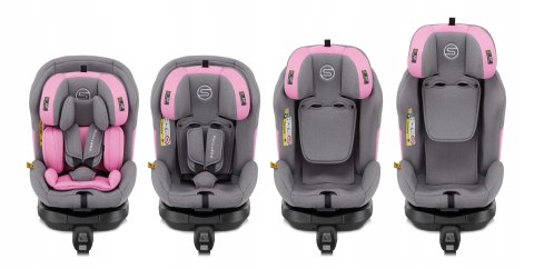Fotelik Dziecięcy Hexagon Pro I-Size 360° Obrotowa Baza Isofix 0-36 Kg