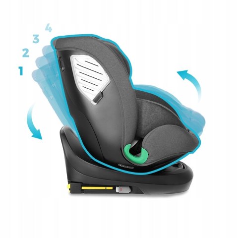 Fotelik Obrotowy I-Size Isofix 40-150Cm Radjur 360° Z Nogą Stabilizującą