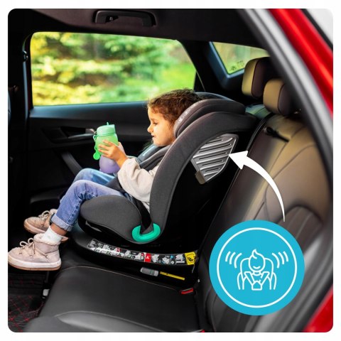 Fotelik Obrotowy I-Size Isofix 40-150Cm Radjur 360° Z Nogą Stabilizującą