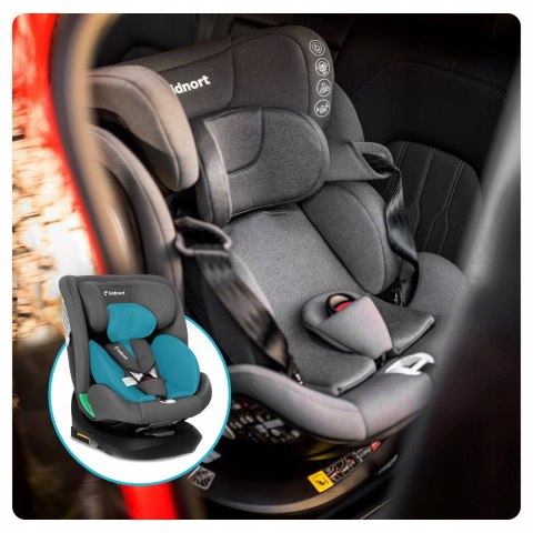 Fotelik Obrotowy I-Size Isofix 40-150Cm Radjur 360° Z Nogą Stabilizującą