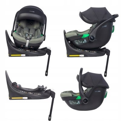 Fotelik Samochodowy Buz Pro Greener 270° Isofix 40-87Cm - Obrotowa Baza