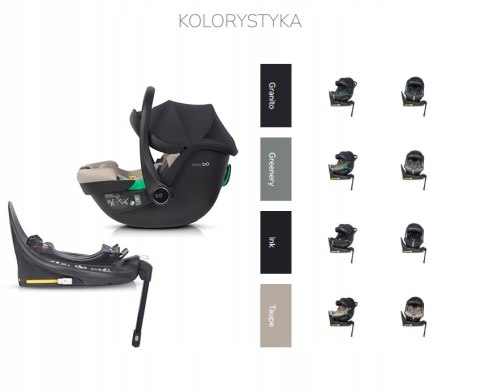 Fotelik Samochodowy Buz Pro I-Size Isofix 0-13 Kg Rwf Obrotowy 0-87 Cm