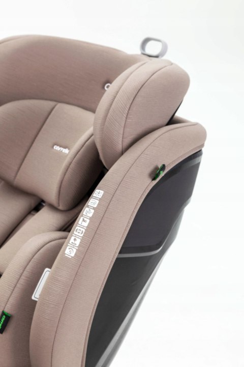 Fotelik Samochodowy Carrello I-Size R129 360° Obr. Isofix 40-150Cm Do36kg