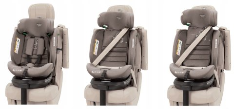 Fotelik Samochodowy Carrello I-Size R129 360° Obr. Isofix 40-150Cm Do36kg