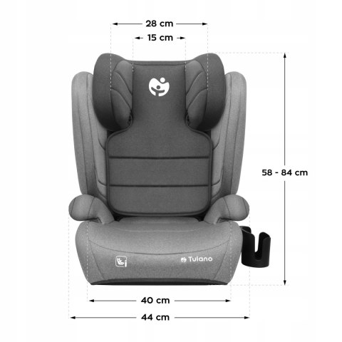 Fotelik Samochodowy I-Size 100-150Cm Isofix 13-Stopniowy Zagłówek Podstawka