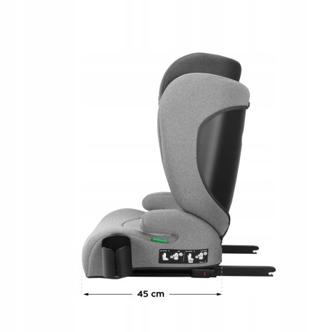 Fotelik Samochodowy I-Size 100-150Cm Isofix 13-Stopniowy Zagłówek Podstawka