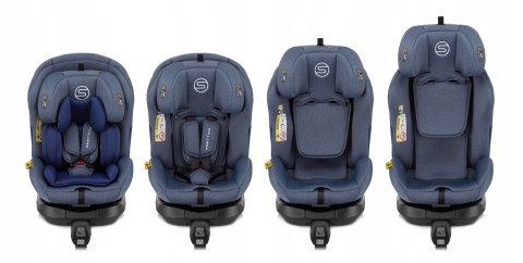 Fotelik Samochodowy I-Size Sesttino Hexagon Pro Isofix 360° Dla Dzieci