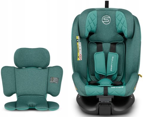 Fotelik Samochodowy I-Size Sesttino Obrotowy 360° Isofix 0-36 Kg 40-150 Cm