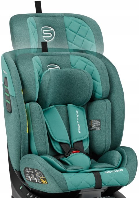 Fotelik Samochodowy I-Size Sesttino Obrotowy 360° Isofix 0-36 Kg 40-150 Cm