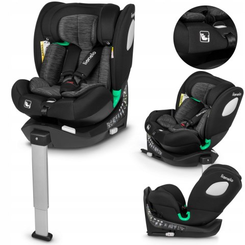 Fotelik Samochodowy Lionelo Braam I-Size 360 Easyturn Isofix Tri-Guard