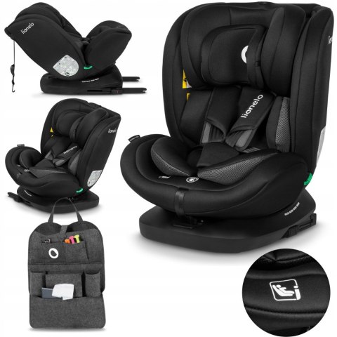 Fotelik Samochodowy Lionelo I-Size Obrotowy Isofix 40-150Cm + Organizer