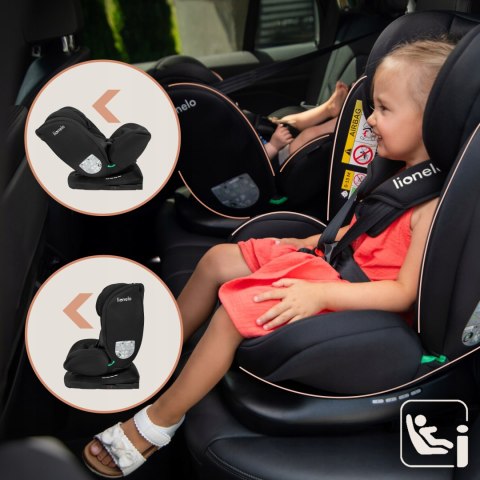 Fotelik Samochodowy Lionelo I-Size Obrotowy Isofix 40-150Cm + Organizer
