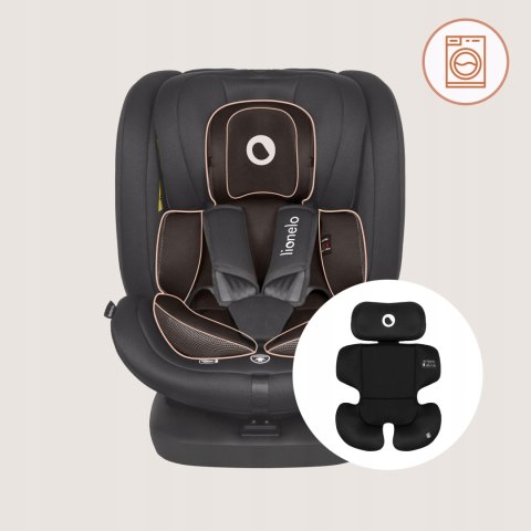 Fotelik Samochodowy Lionelo I-Size Obrotowy Isofix 40-150Cm + Organizer