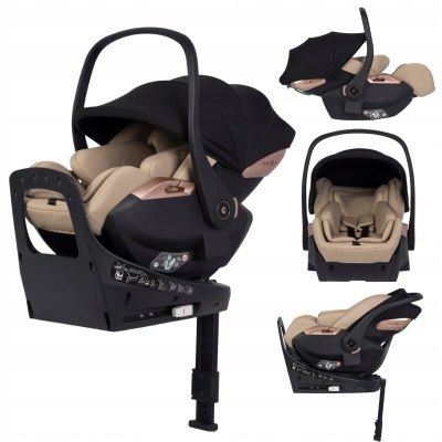 Fotelik Samochodowy Obrotowy, Isofix, Ece R129 I-Size, 6-Stop Regulacja