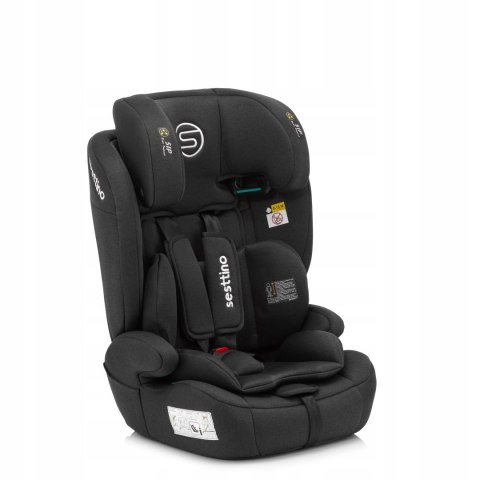 Fotelik Samochodowy Sesttino Rocker Pro I-Size 76-150Cm 9-36Kg Mont. Pasami