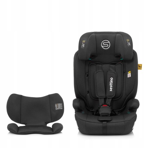 Fotelik Samochodowy Sesttino Rocker Pro I-Size 76-150Cm 9-36Kg Mont. Pasami