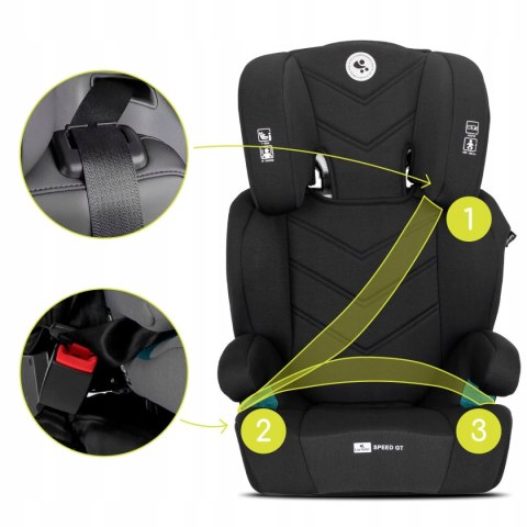 Fotelik Dziecięcy I-Size Isofix 15-36Kg Lorelli Speed Gt - Bezpieczny Lekki