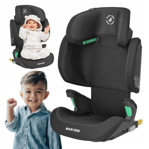 Fotelik Samochodowy I-Size 100-150Cm, Isofix, Regulacja Zagłówka +Oparcia