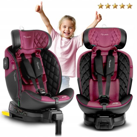 Fotelik Samochodowy Obrotowy 360° Isofix I-Size 40-150Cm, 5-Pkt, Reg.Noga