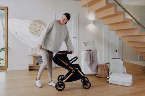 Lekki Wózek Do Samolotu Cloe 22Kg, Auto-Folding, Duże Koła, Moskitiera