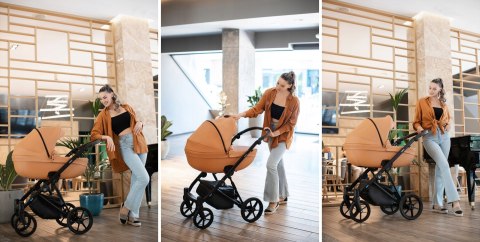 Wózek Dziecięcy 3W1 Verdi Aston - Gondola, Spacerówka, Fotelik 0+ I Torba