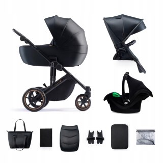 Kinderkraft Wózek Dziecięcy 3W1 Prime 2 Z Fotelikiem Oraz Dużą Gondolą