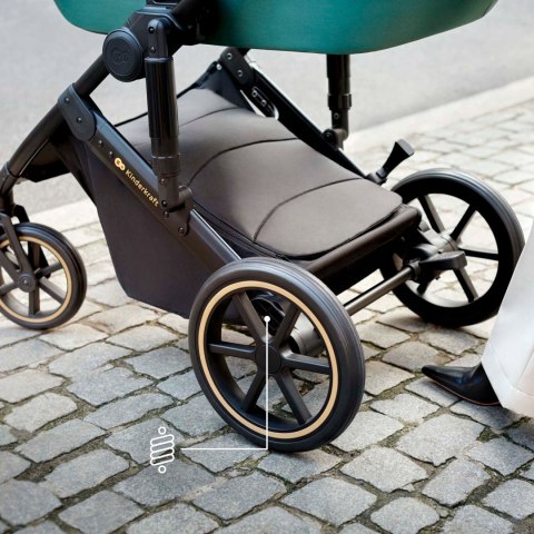 Kinderkraft Wózek Dziecięcy 3W1 Prime 2 Z Fotelikiem Oraz Dużą Gondolą