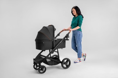 Wózek 2W1 Gondola I Spacerówka Offroad 27Cm, Amortyzacja 3-P, Duże Koła