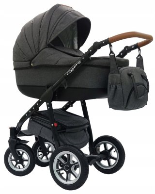 Wózek 2W1 Quero Alu Karex - Alu Rama, Wielofunkcyjny, Regulacja, Parasol